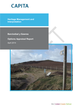 Heritage Management and Interpretation Barclodiad Y Gawres