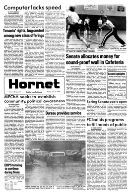 The Hornet, 1923 - 2006 - Link Page Previous Volume 56, Issue 15 Next Volume 56, Issue 17