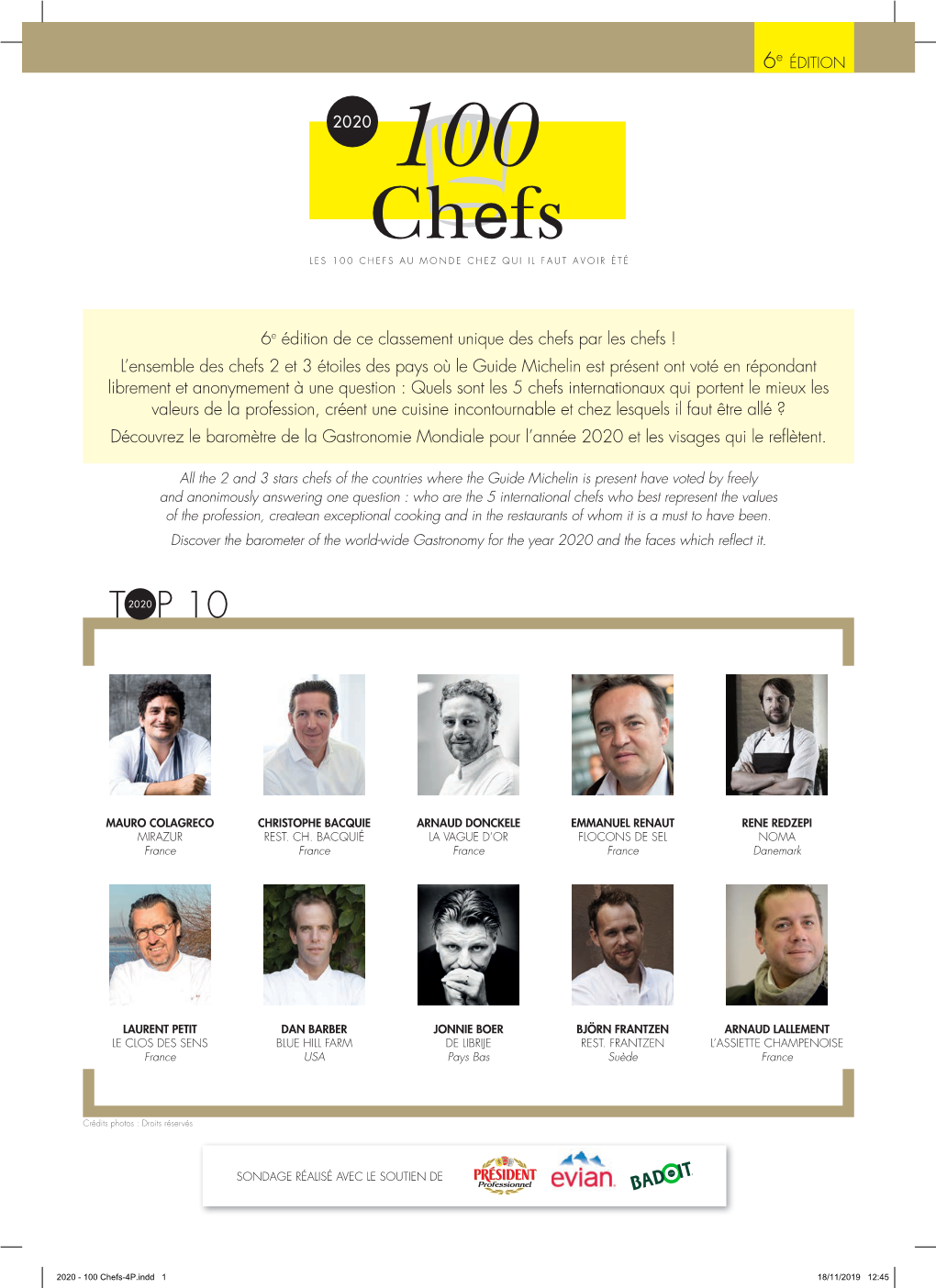 Les 100 Chefs