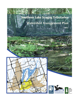 Southern Lake Scugog Tributaries Watershed Management Plan