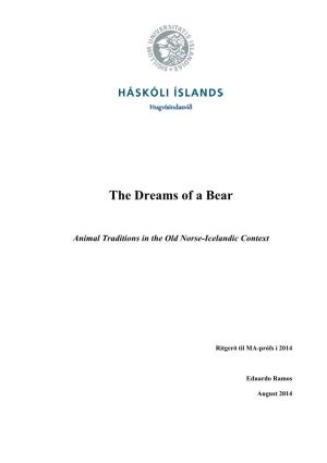 The Dreams of a Bear Animal Traditions in the Old