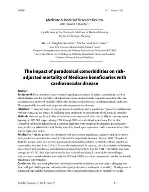 The Impact of Paradoxical Comorbidities on Risk-Adjusted
