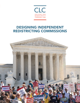 Designing Independent Redistricting Commissions 2