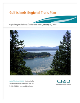 Gulf Islands Regional Trails Management Plan