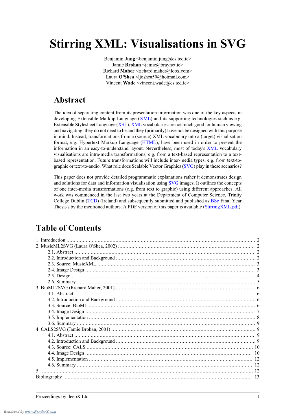 A XEP-Formatted Document