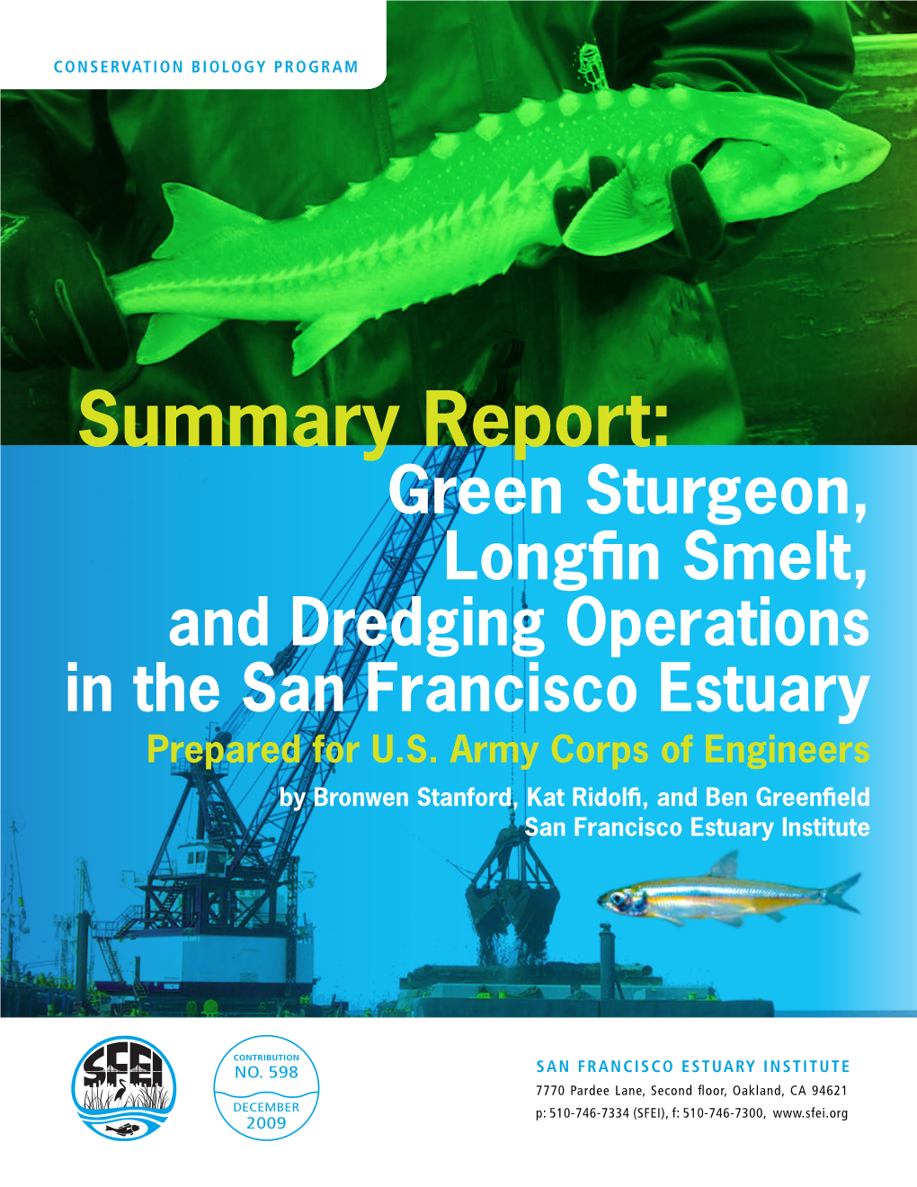 Green Sturgeon Symposium Summary