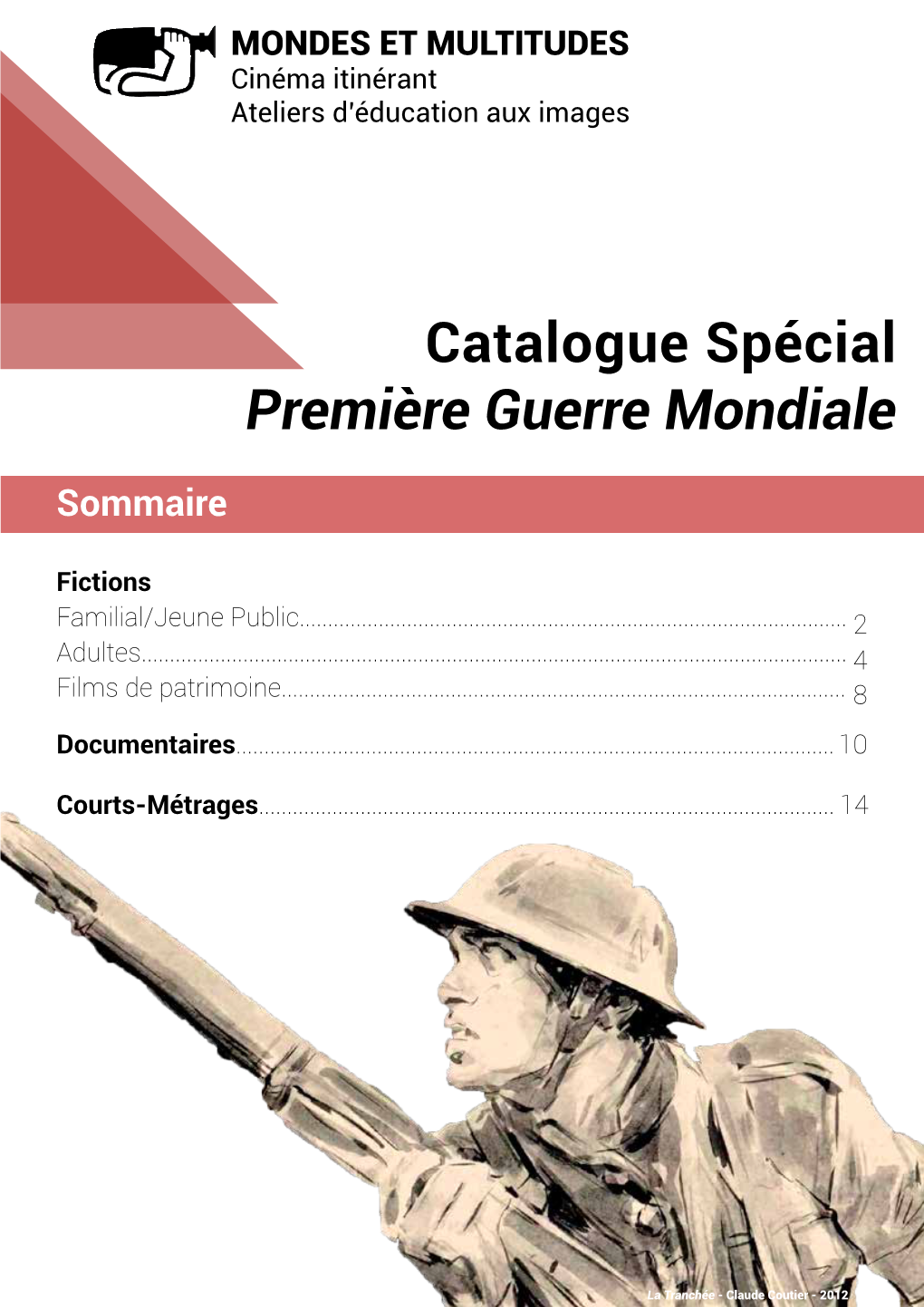 Catalogue Spécial Première Guerre Mondiale