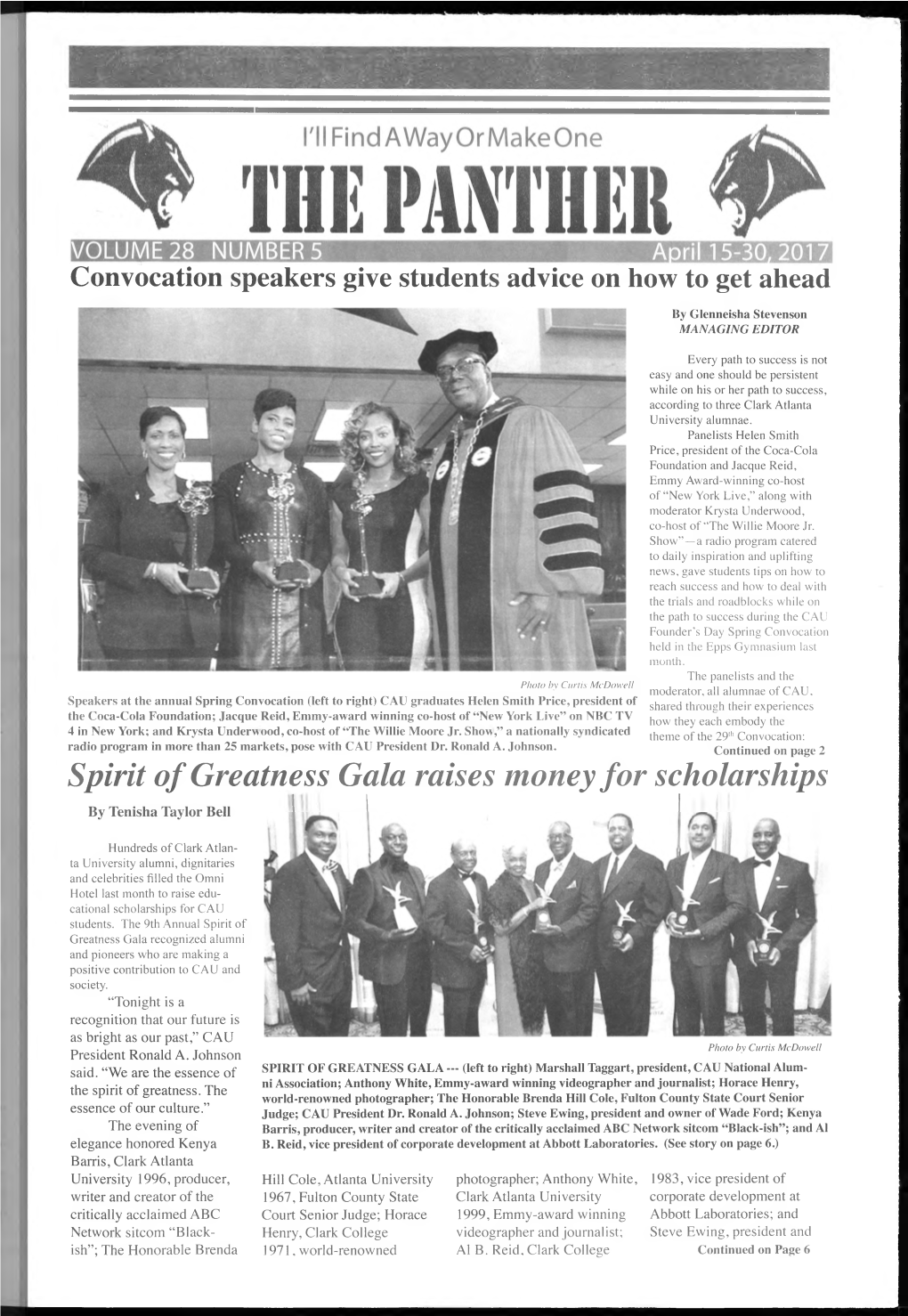 Spirit of Greatness Gala Raises Moneyfor Scholarships