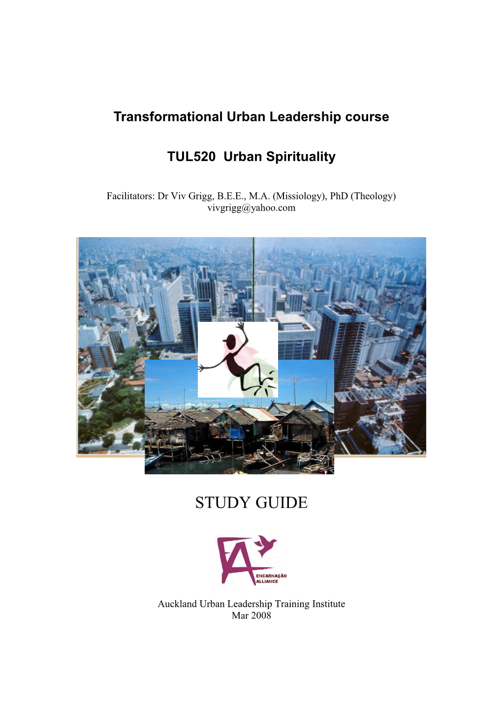 Transformational Urban Leadership Course