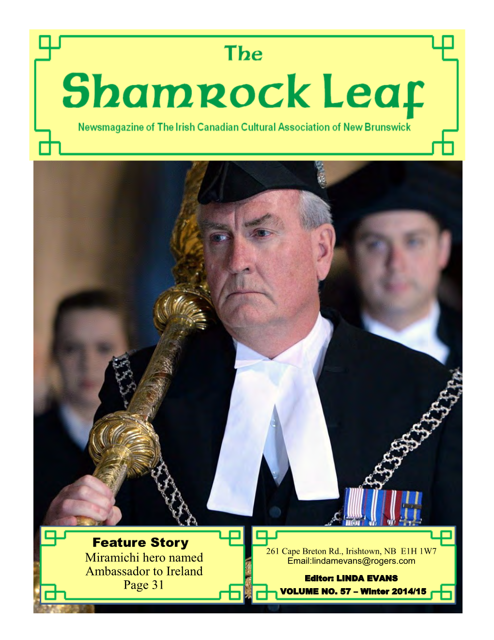 Dec 2014 Shamrock Leaf