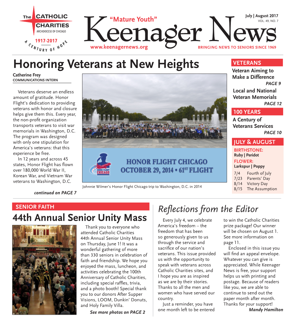 Honoring Veterans at New Heights