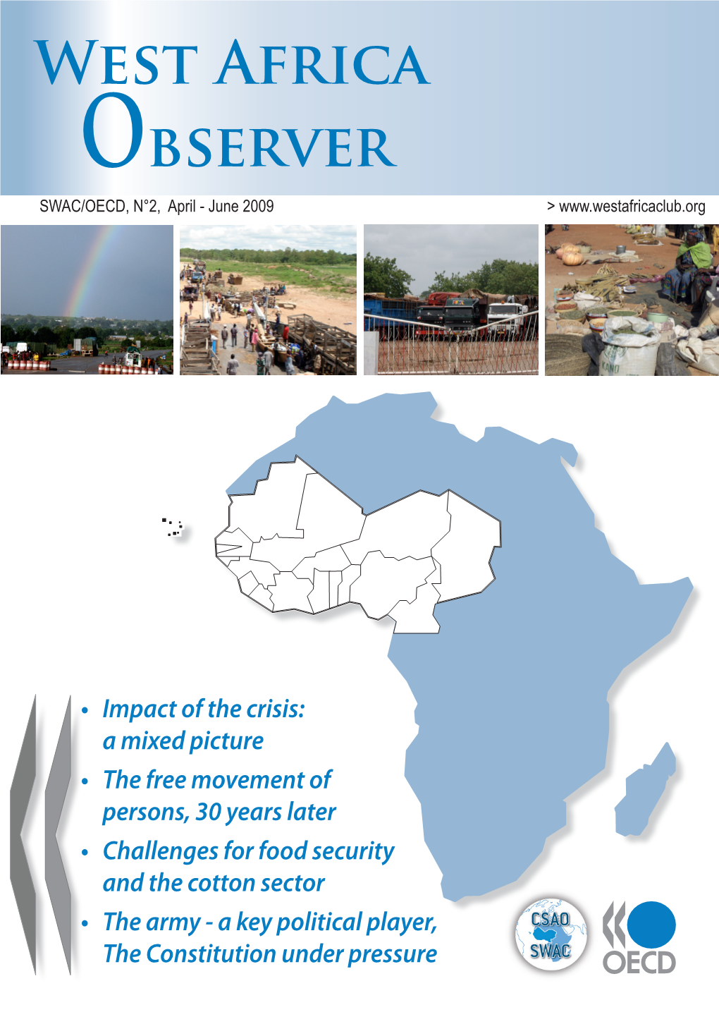 West Africa Observer SWAC/OECD, N°2, April - June 2009 >