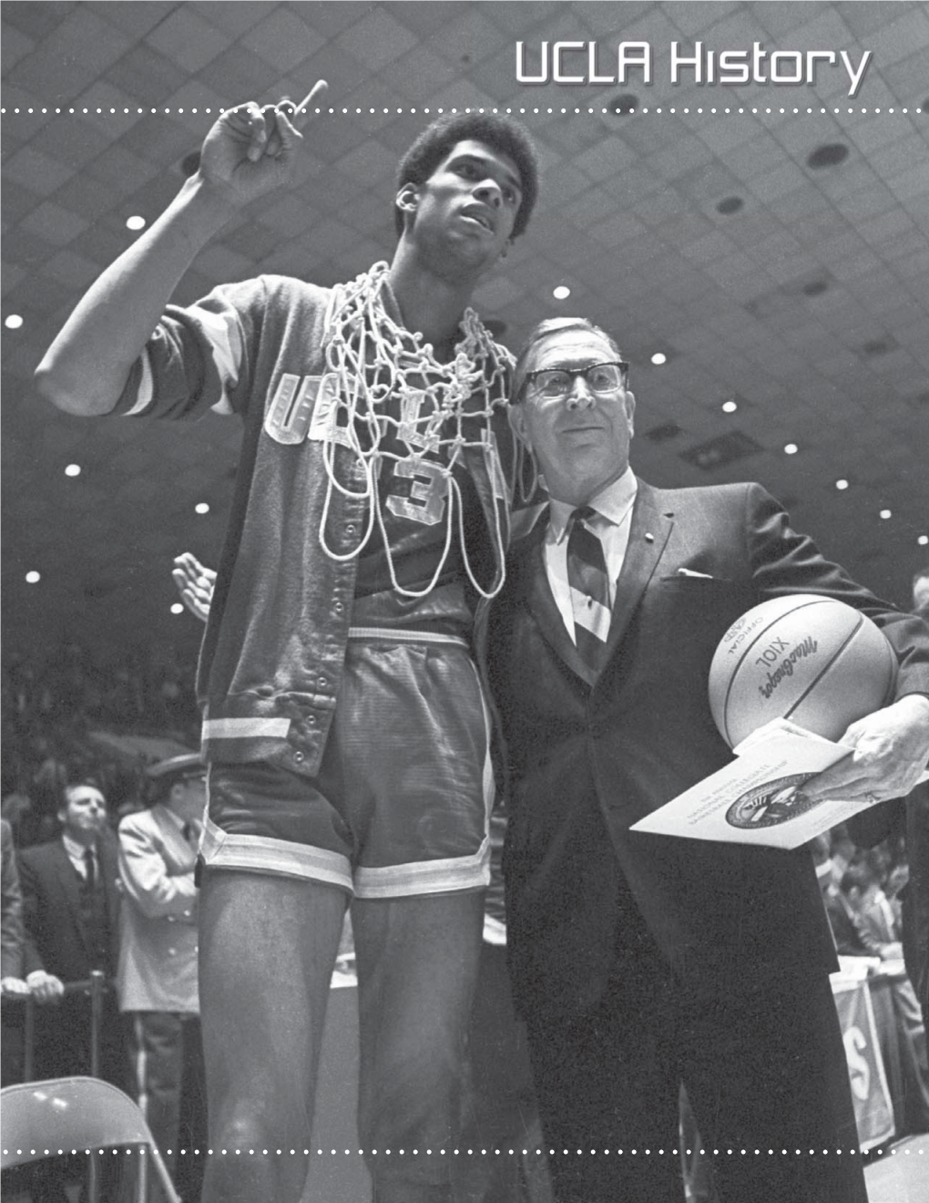 25 GAIL GOODRICH (L to R) Kareem Abdul-Jabbar, John Wooden and Bill Walton Ceremony: on Dec