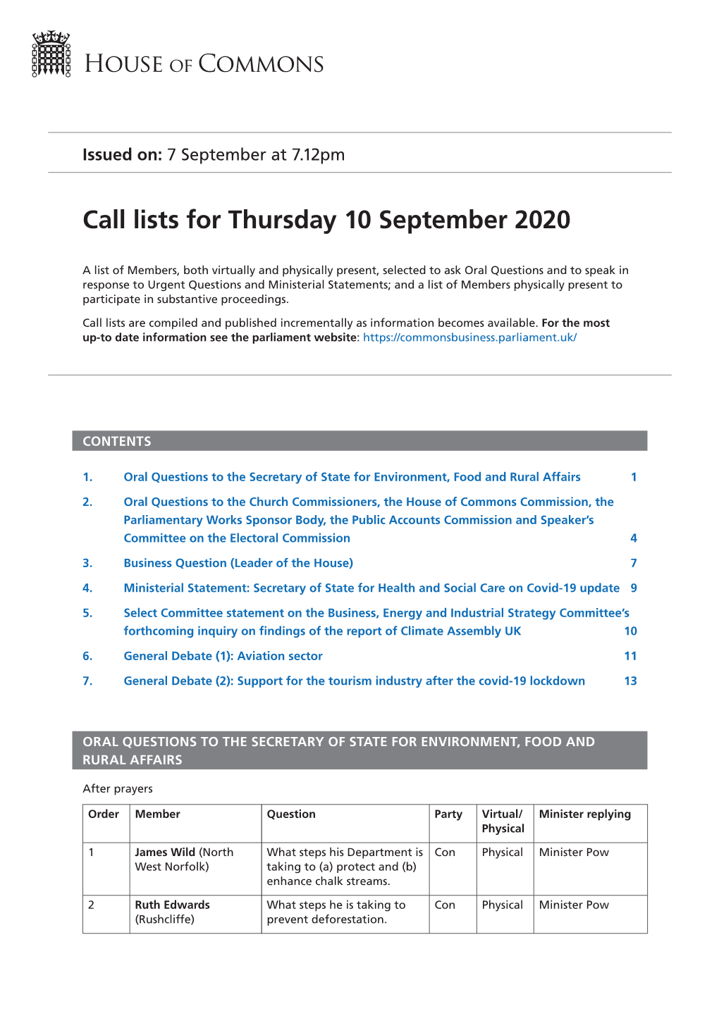 View Call List PDF File 0.03 MB