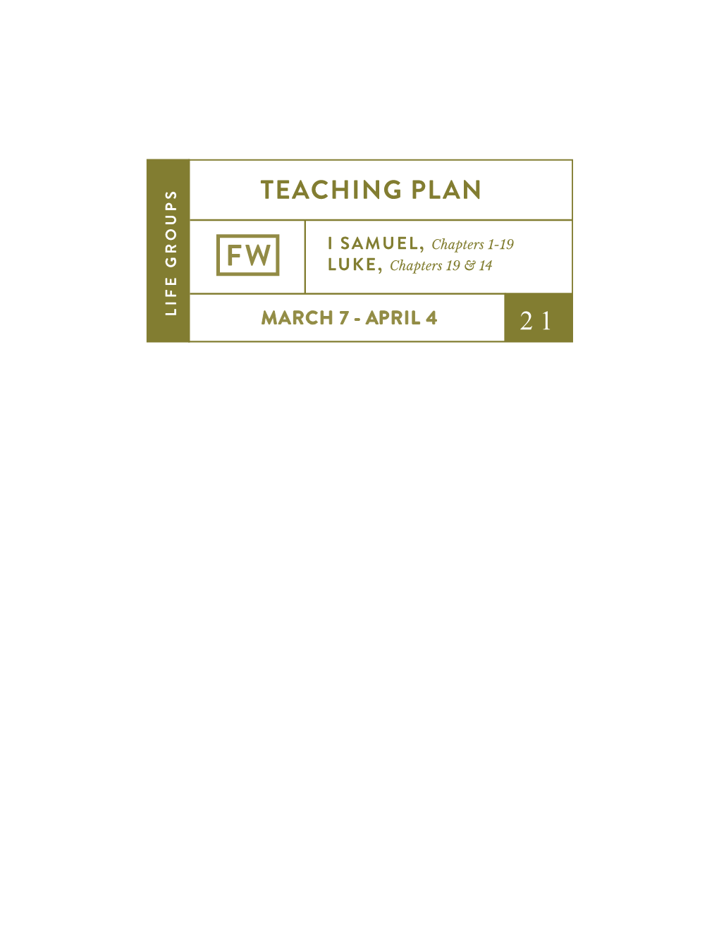 Teaching Plan