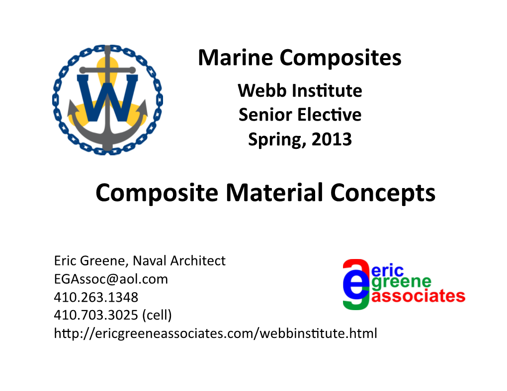 Composite Material Concepts.Pptx