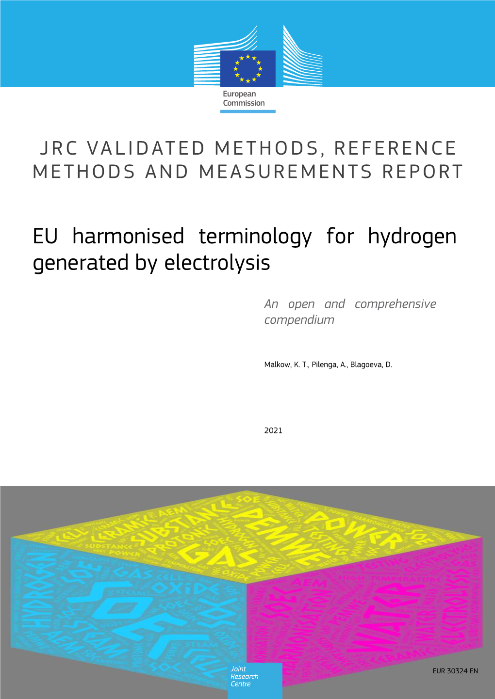 EU Harmonised Terminology for Hydrogen Generated by Electrolysis