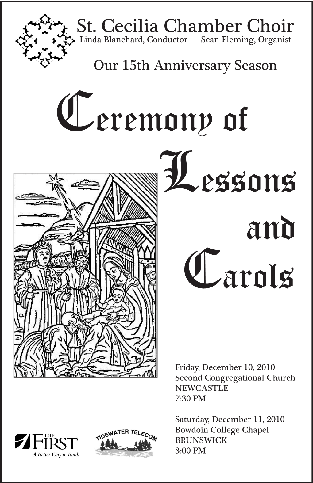 Ceremony of Carols Lessons