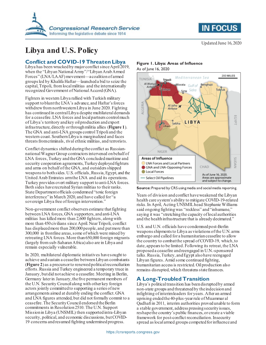 Libya and US Policy