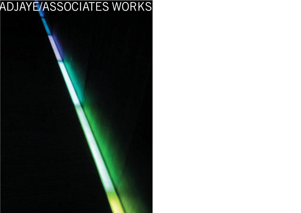 1 Adjaye/Associates Works