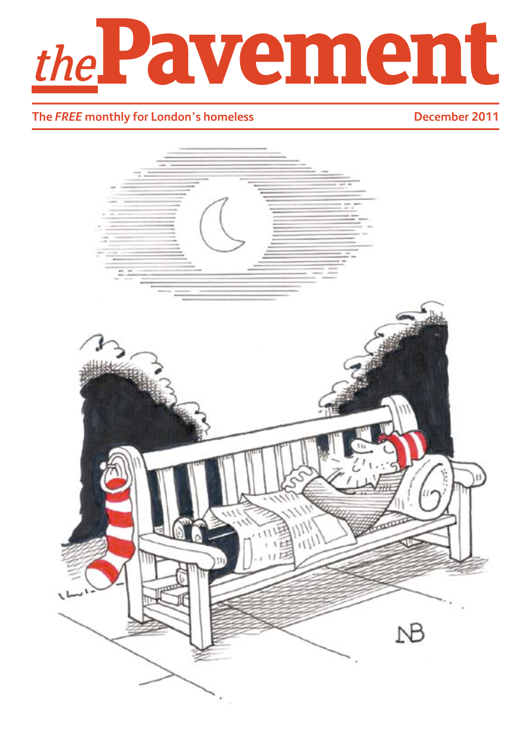 The FREE Monthly for London's Homeless December 2011