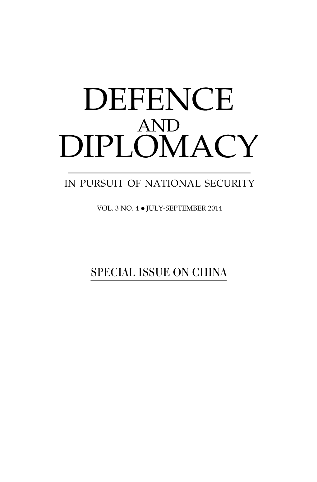 Diplomacy Defence