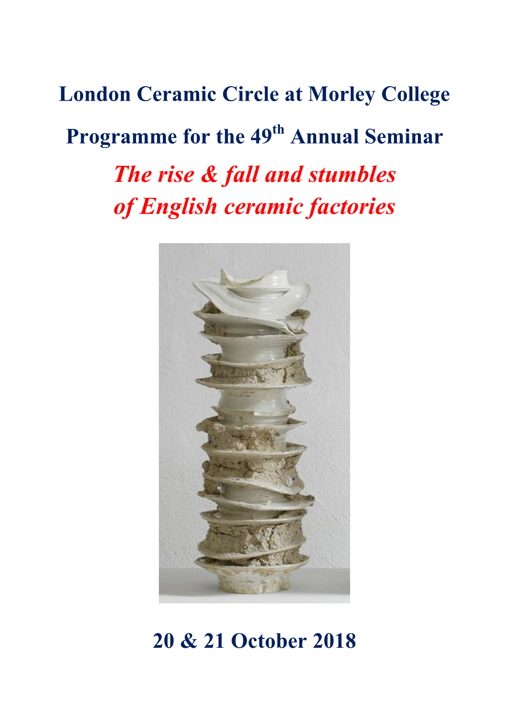 The Rise & Fall and Stumbles of English Ceramic Factories