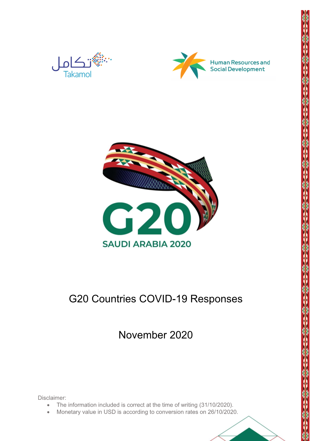 G20 Country Analysis