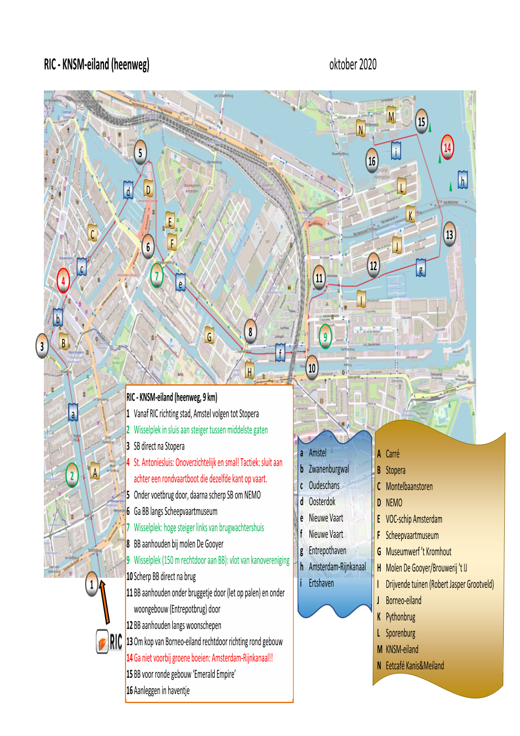 KNSM‐Eiland (Heenweg) Oktober 2020