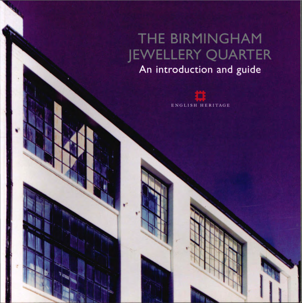 The Birmingham Jewellery Quarter