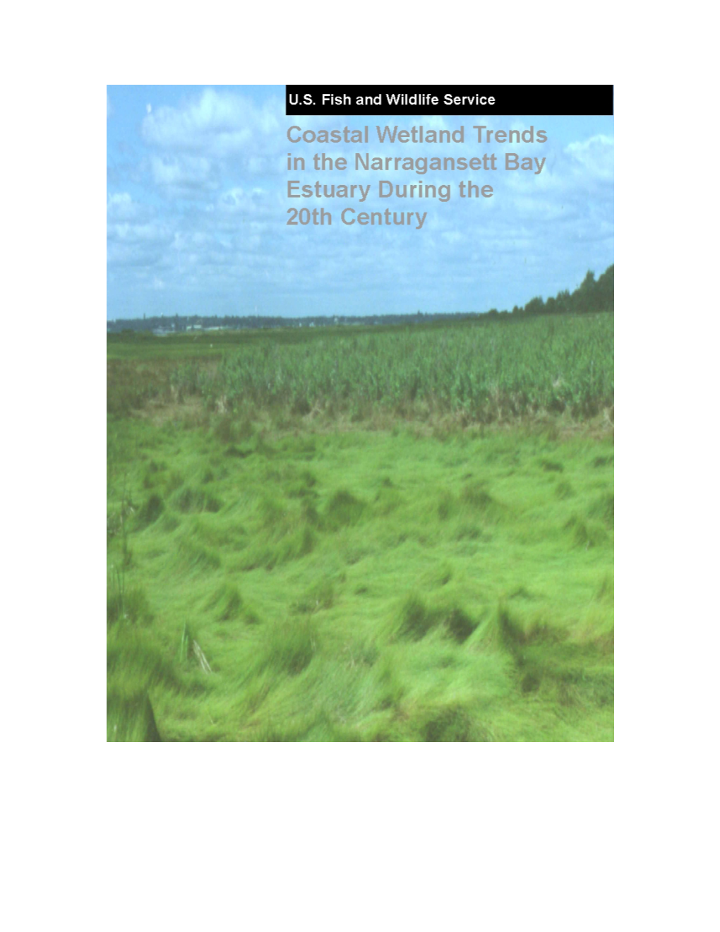 Coastal Wetland Trends in the Narragansett Bay Estuary During the 20Th Century