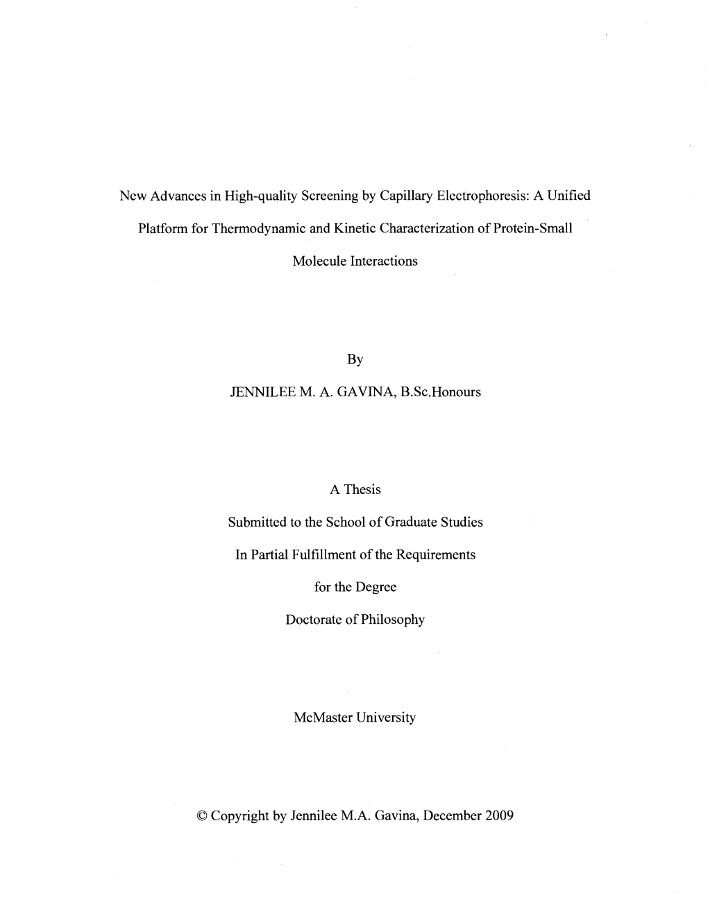 New Advances in High-Quality Screening by Capillary Electrophoresis: a Unified