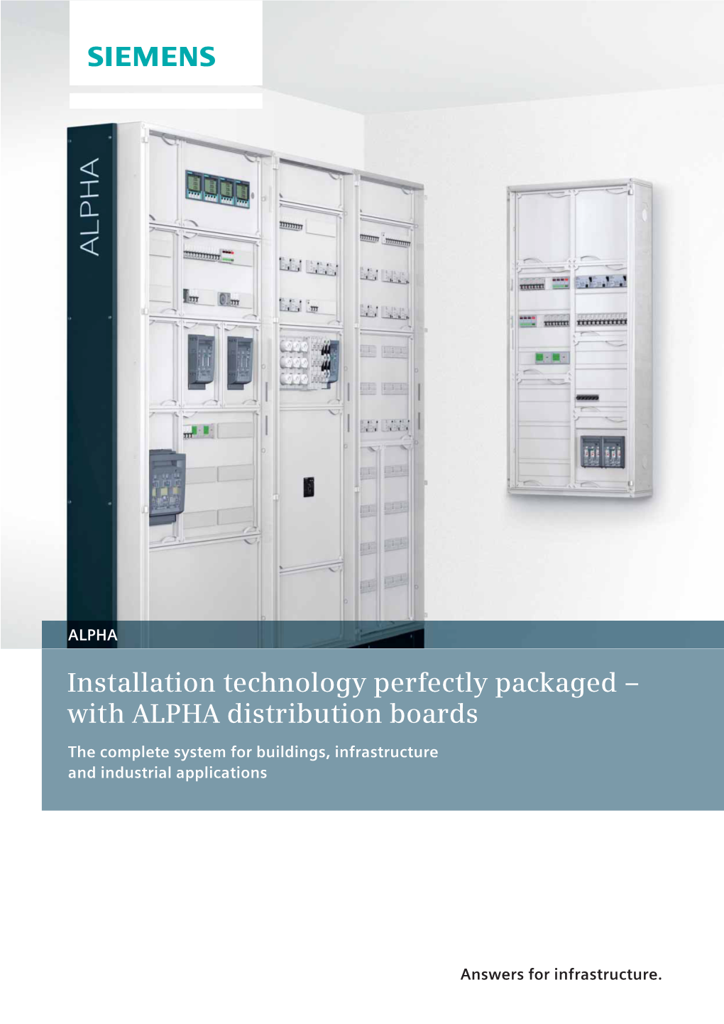 With ALPHA Distribution Boards