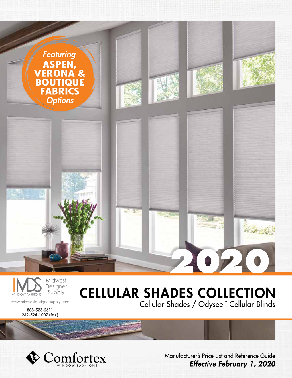 CELLULAR SHADES COLLECTION Cellular Shades / Odysee™ Cellular Blinds