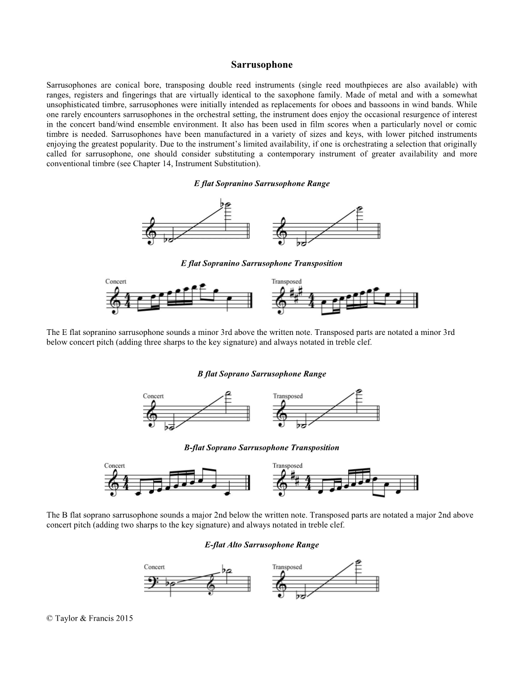 Sarrusophone