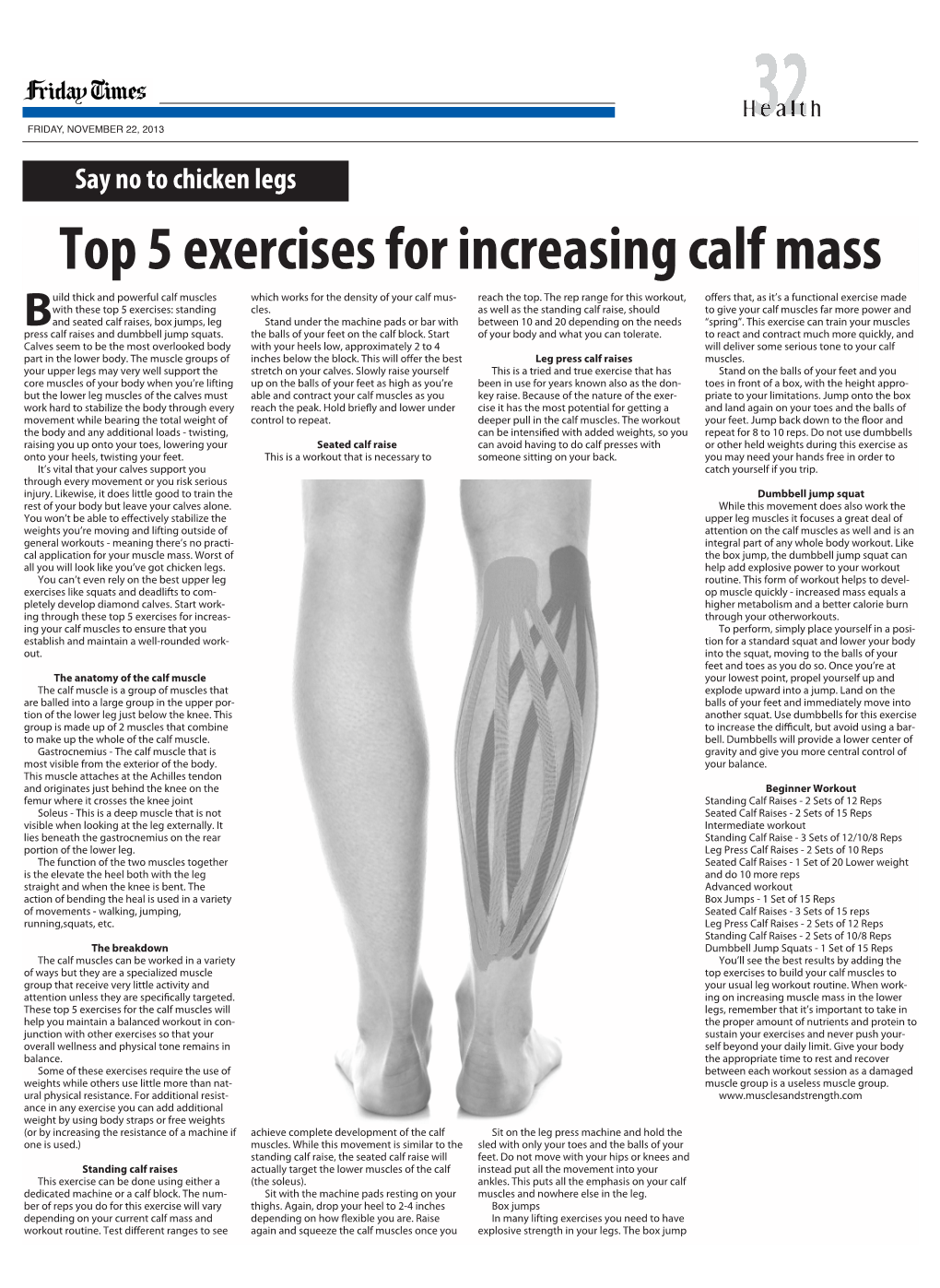 Top 5 Exercises for Increasing Calf Mass Uild Thick and Powerful Calf Muscles Which Works for the Density of Your Calf Mus- Reach the Top