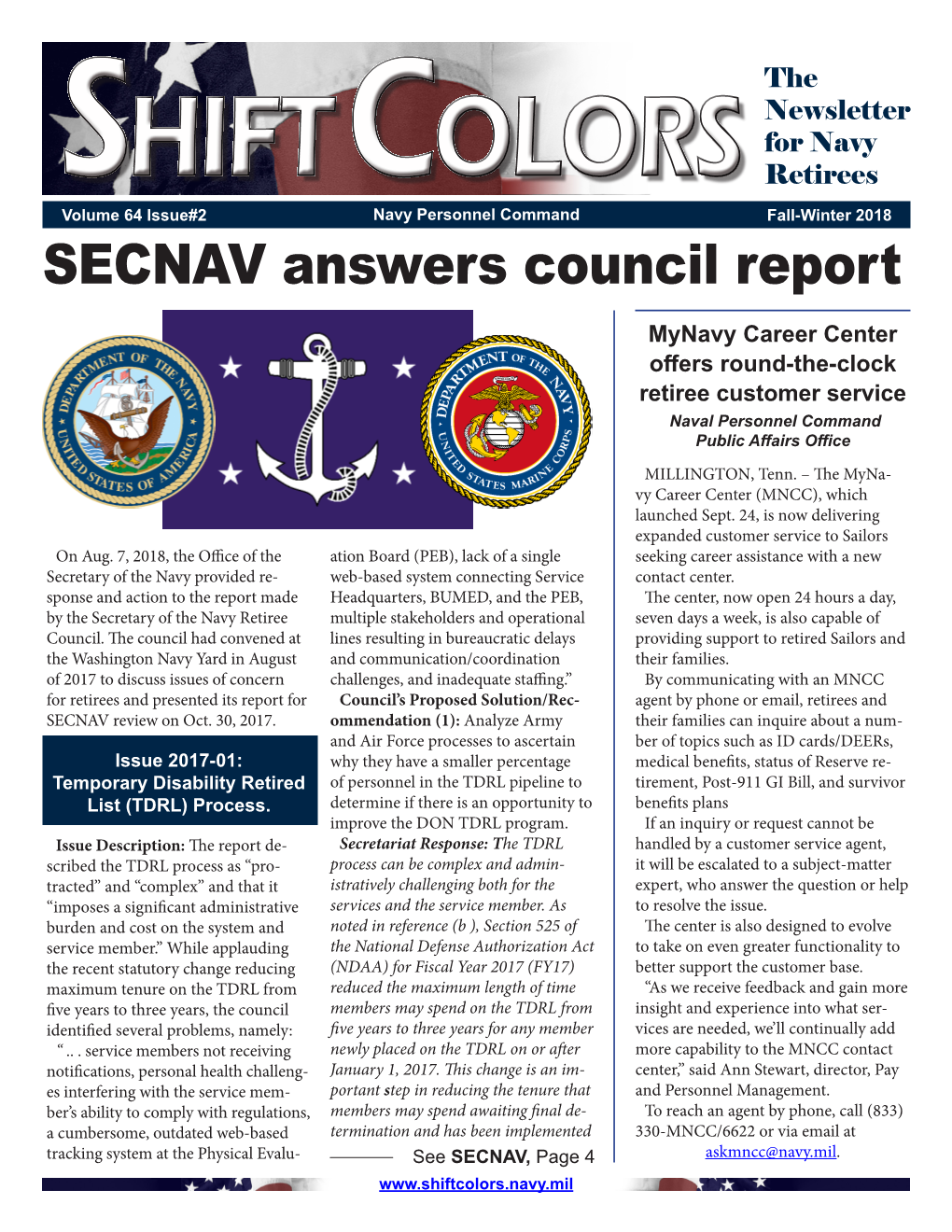 SECNAV Answers Council Report