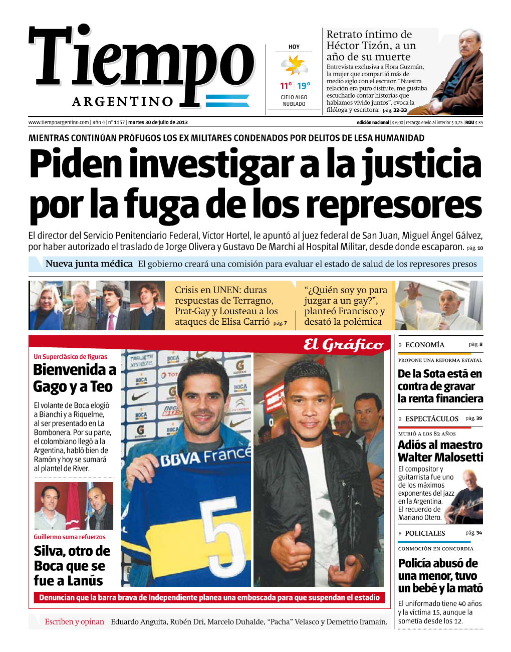 Piden Investigar a La Justicia Por La Fuga De Los Represores