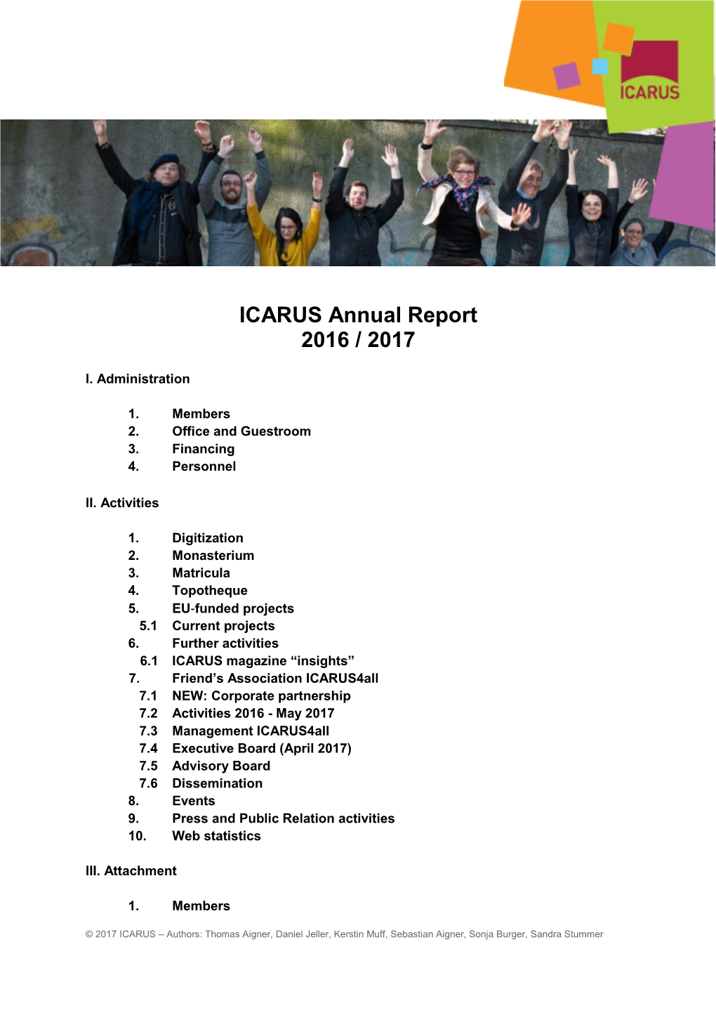 Annual Report 2016 / 2017