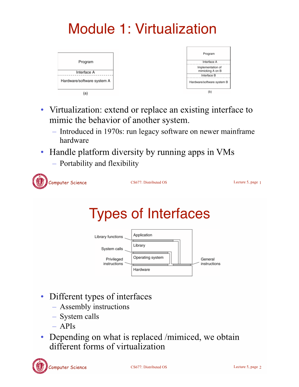 Virtualization