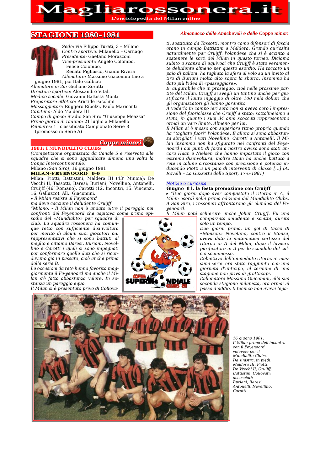 Stagione 1980-1981