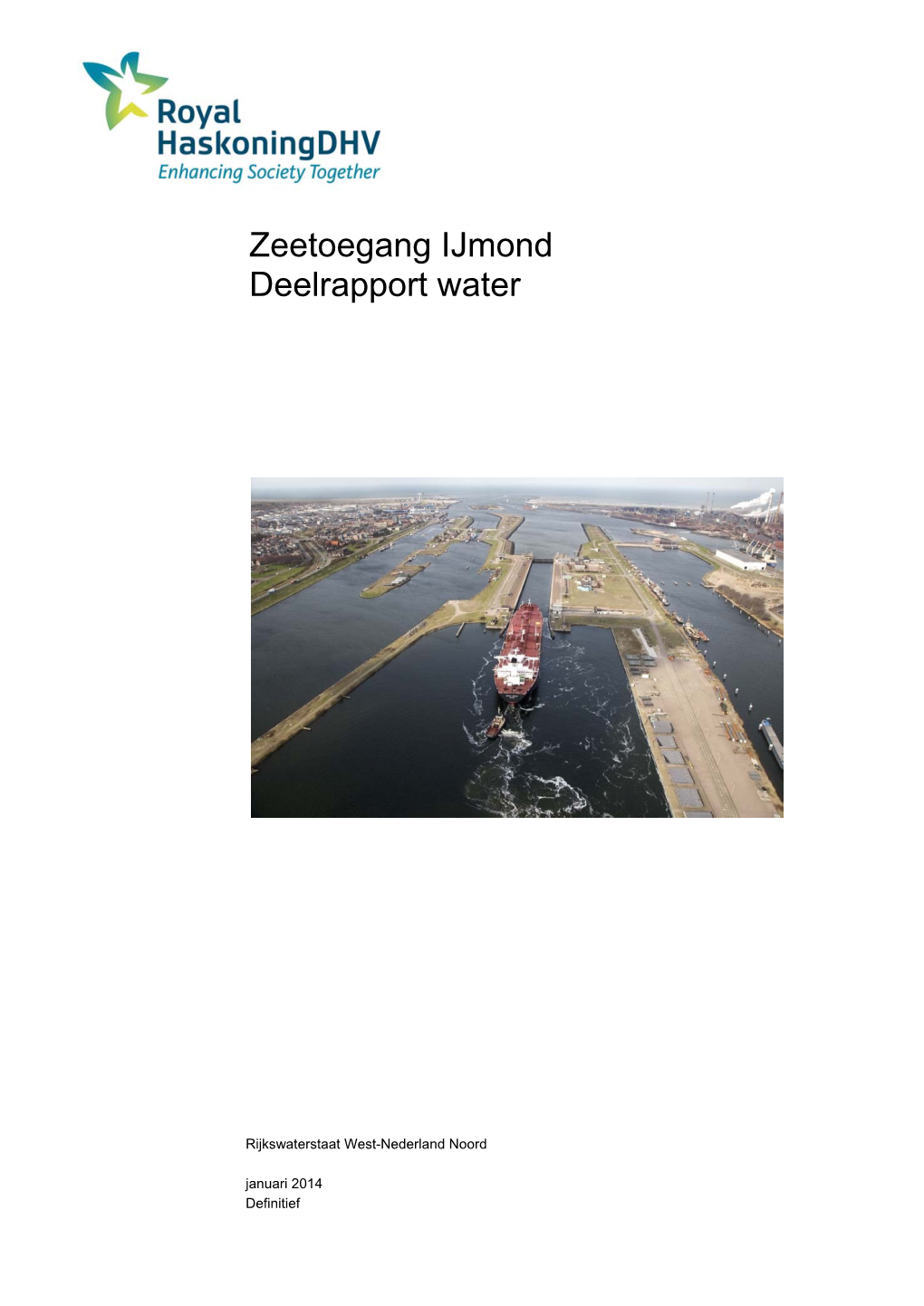 Zeetoegang Ijmond Deelrapport Water