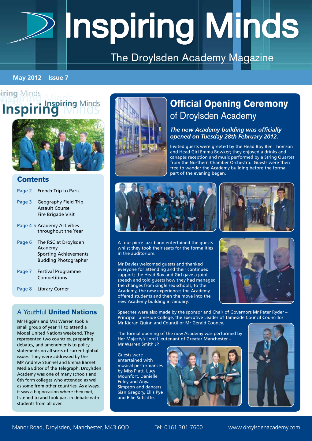 The Droylsden Academy Magazine