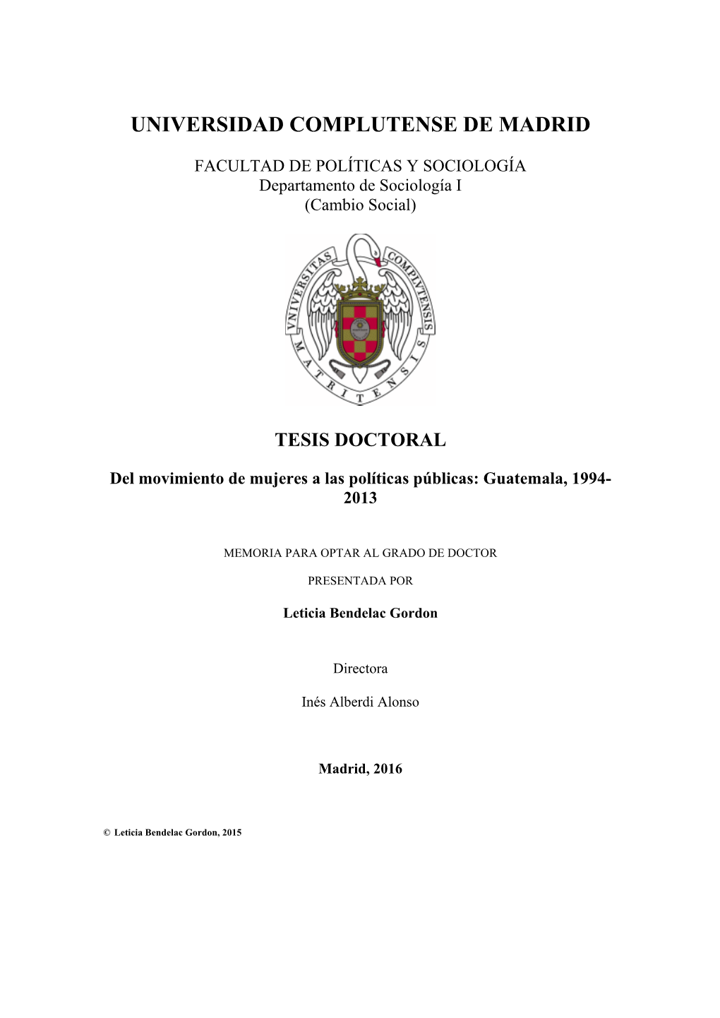 Tesis Doctoral