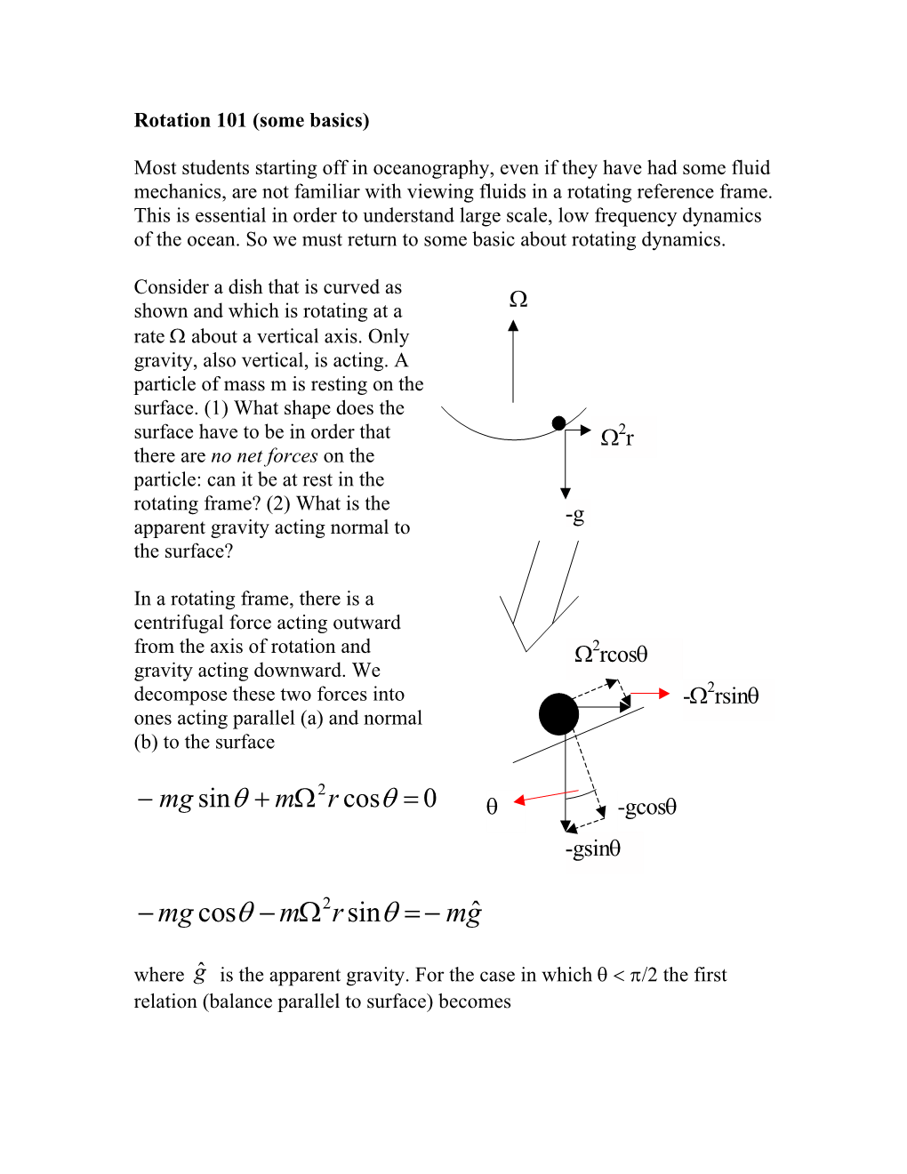 Rotation 101 (Some Basics)