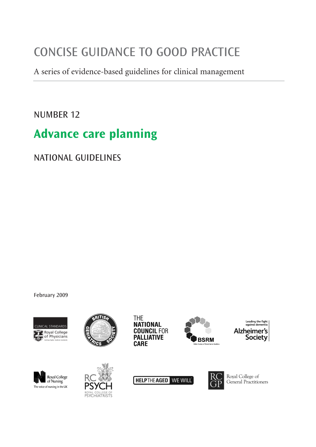 Advance Care Planning