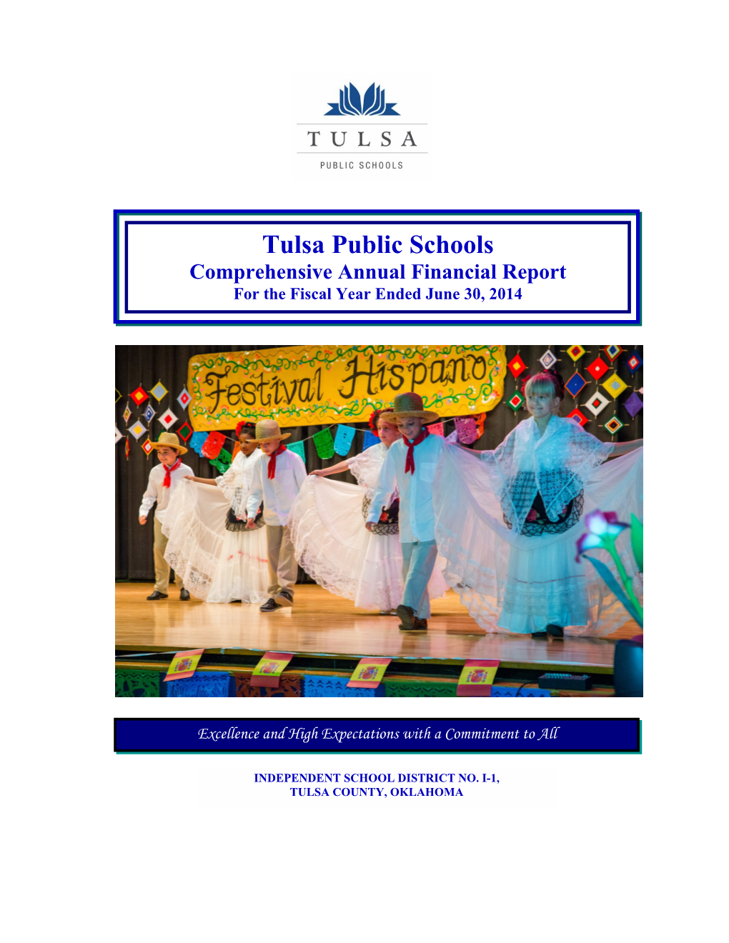 Tulsa Public Schools Comprehensive Annual Financial Report