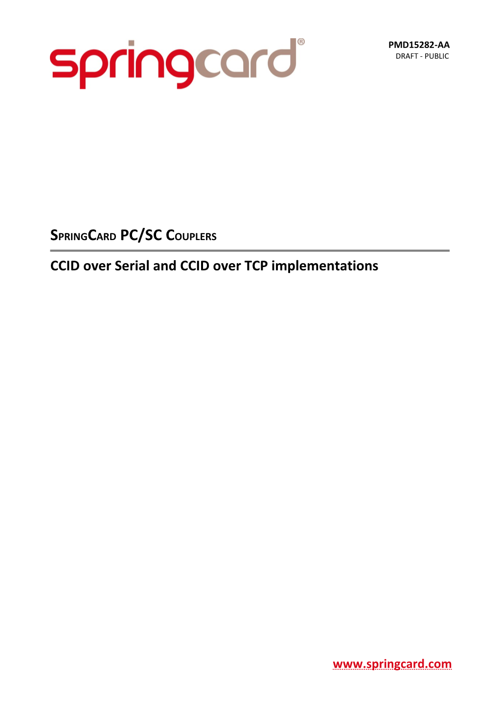 CCID Over Serial and CCID Over TCP Implementations