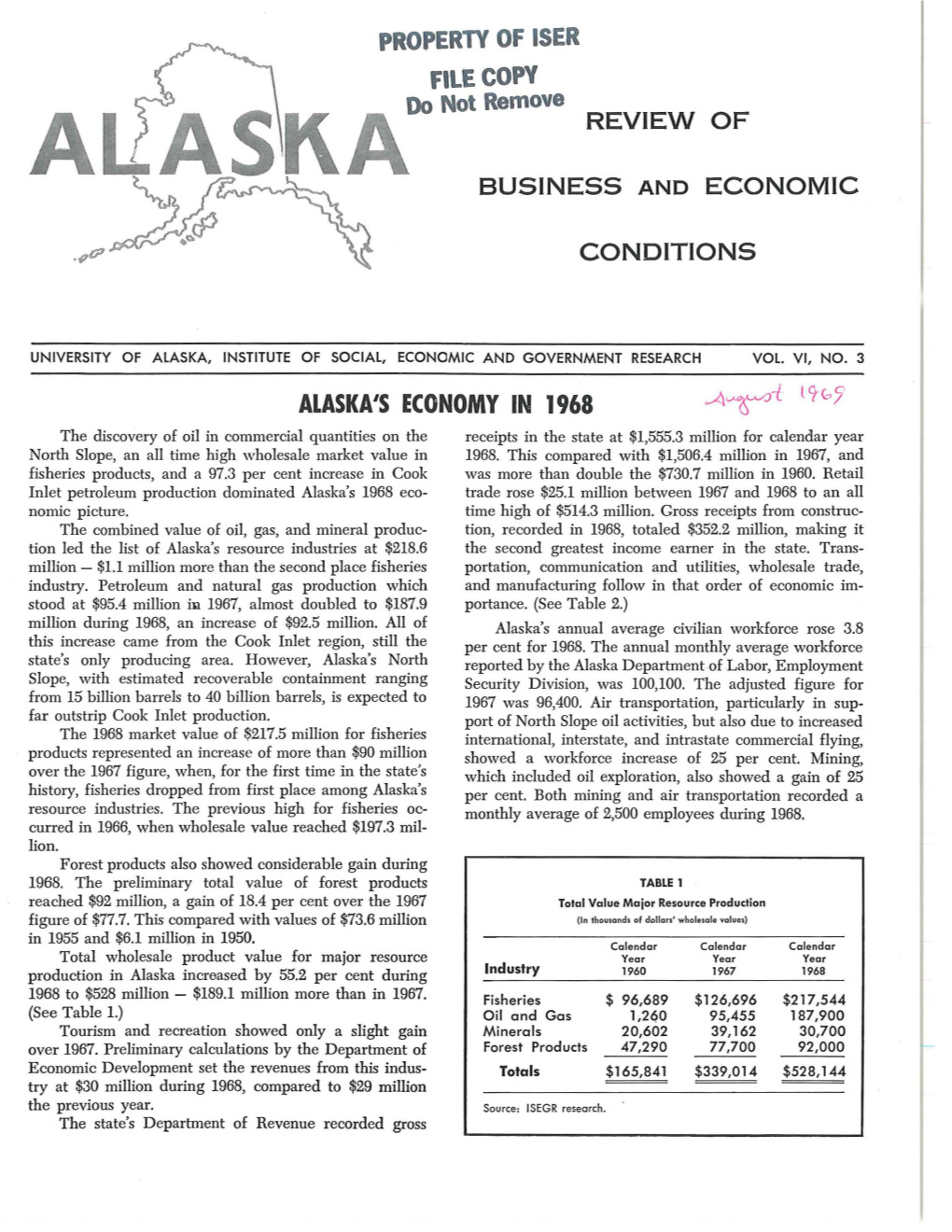 File Copy Alaska's Economy in 1968