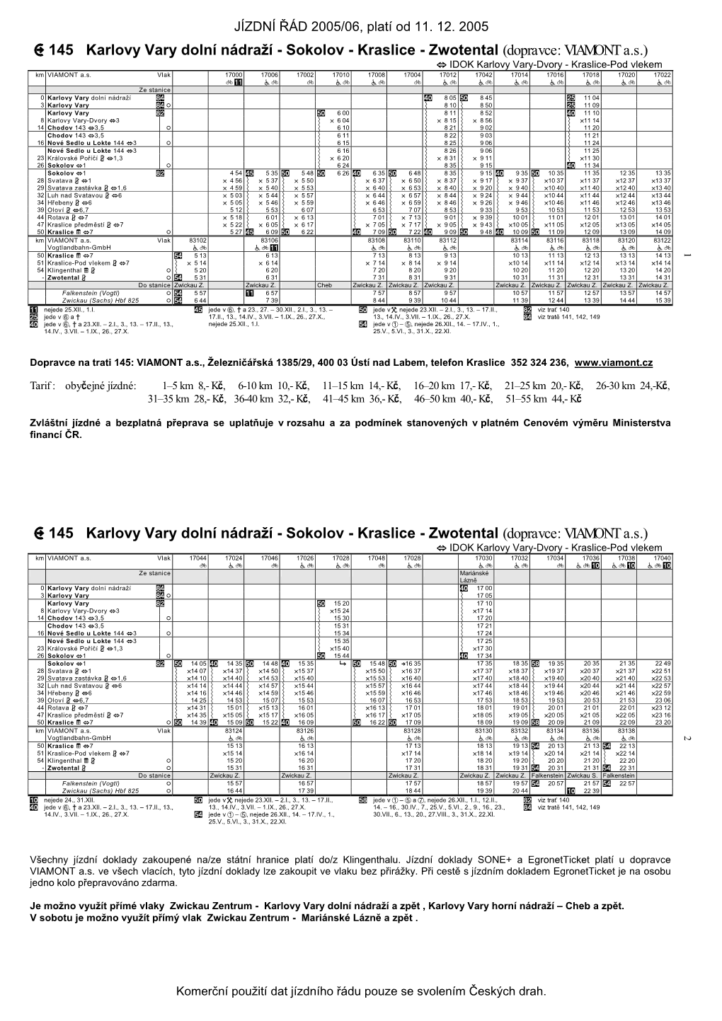 U 145 Karlovy Vary Dolní Nádraží